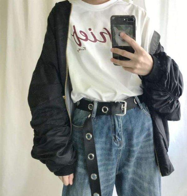 Wild decorative canvas belt