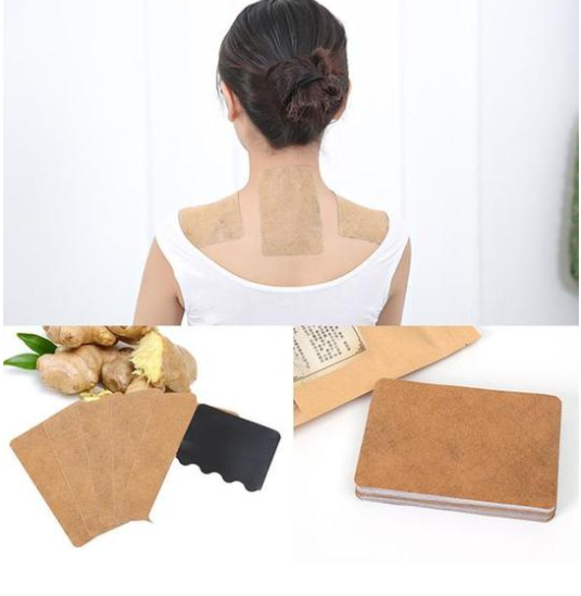 Heat moxibustion navel cervical spine warm body heating stick knee ginger paste fever warm joint joint cold stickers genuine