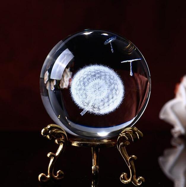 Crystal Ball (Silver-60mm-Base)