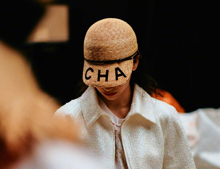 Spring And Summer Letters Wheat Straw BaseballCap Fashion Tide Wild Straw Hat