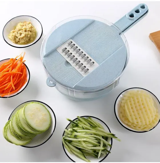 8 in 1 Mandoline Slicer Vegetable Potato Peeler Carrot