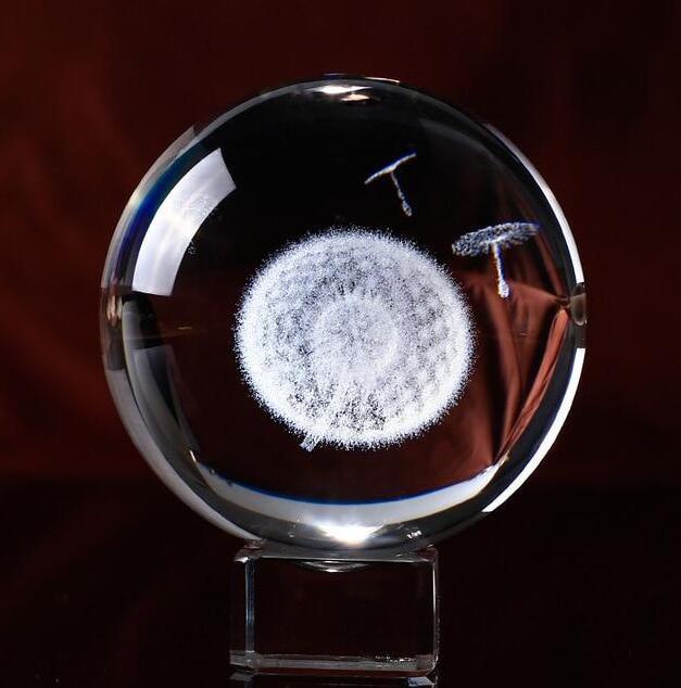 Crystal Ball (Silver-60mm-Base)