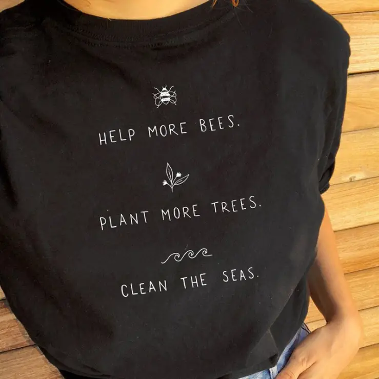 Letter print t-shirt