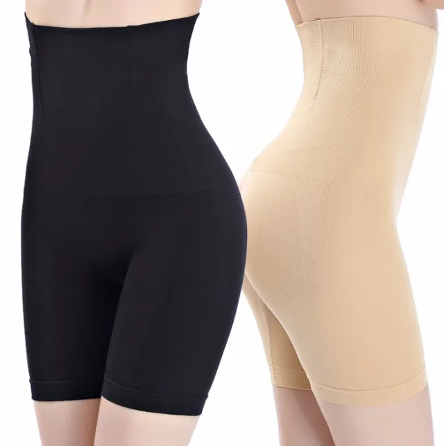 Women High Waist Thigh And Tummy Slimming Shorts Black And Skin Color - Shop at LoveMi