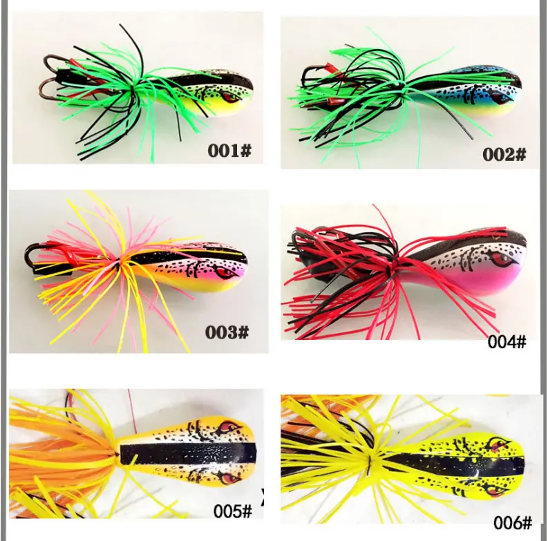 New Lei Frog ABS Plastic Lei Hook Luya Lure
