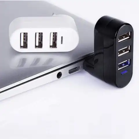 USB Splitter Usb Hub Multi-interface Spin Color 2.0 High