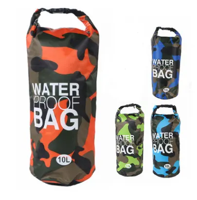 Camouflage Waterproof Bucket Bag Beach Bag Bag Outdoor Drifting