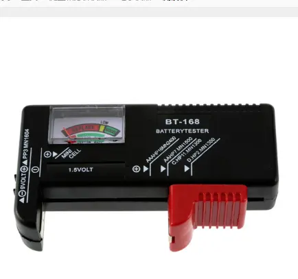 Pointer type digital display battery capacity tester