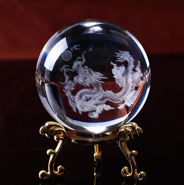 Crystal Ball (Silver-60mm-Base)