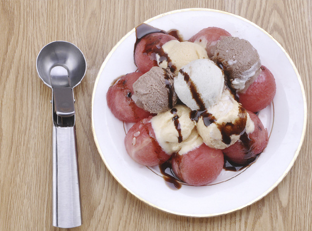 7 inch stainless steel ice cream scoop
