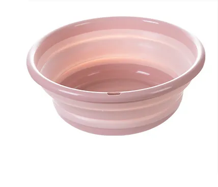 Portable Outdoor Travel Folding Water Basin Pink - Shop at LoveMi