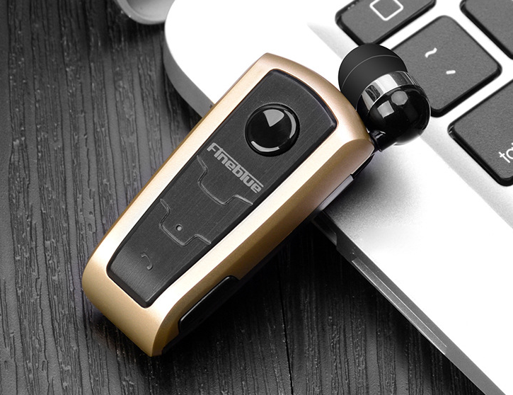 Foreign trade hot sale Fineblue F910 wireless sports telescopic Bluetooth headset clip collar type call vibration explosion