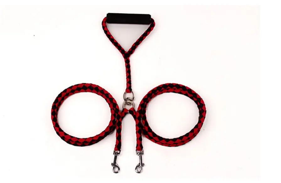 Pet Hand-knitted Traction Wear-resistant Dog Leash Double-ended