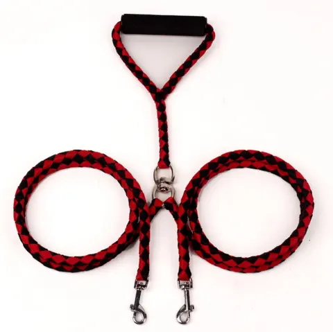 Pet Hand-knitted Traction Wear-resistant Dog Leash Double-ended Braided Rope
