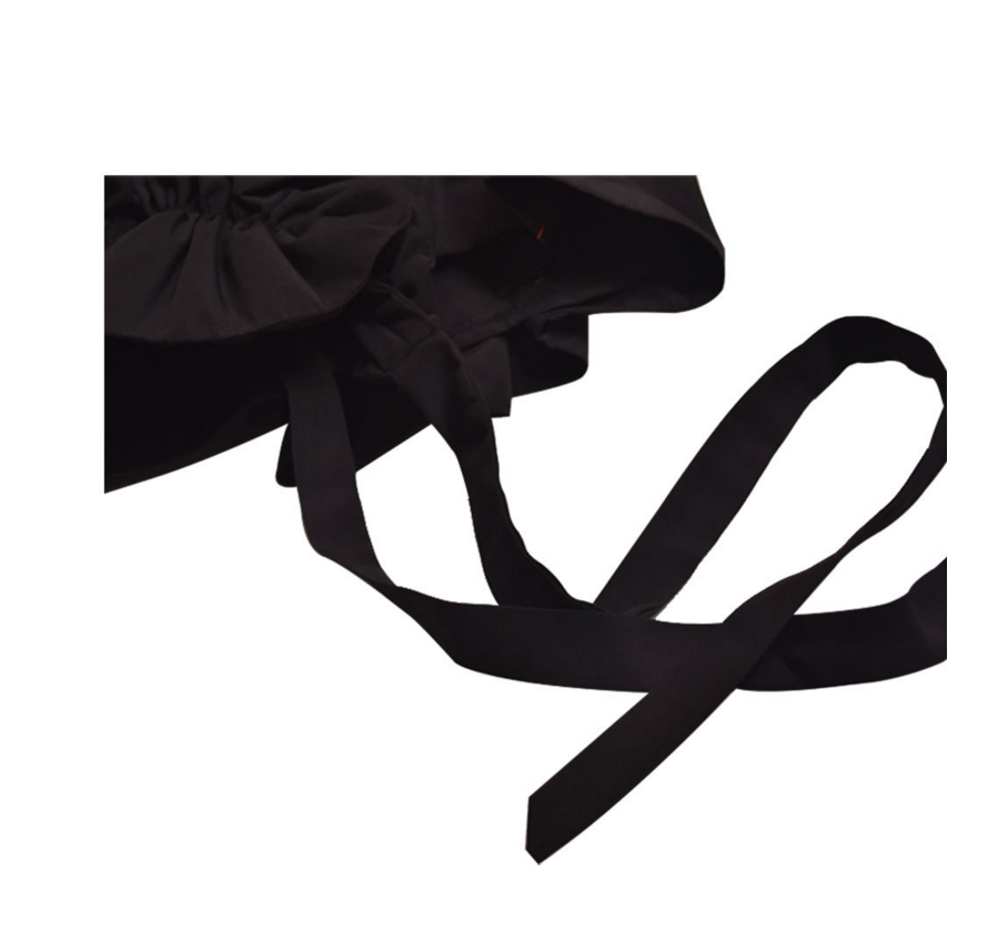 Pleated strapless backless word collar tube top