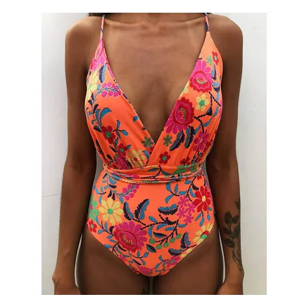 One Piece Swimsuit Backless Monokini Swimwear Women F Xl - Shop at LoveMi