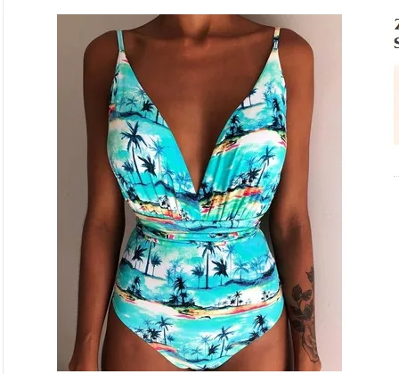 One Piece Swimsuit Backless Monokini Swimwear Women G L - Shop at LoveMi