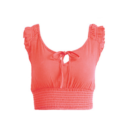 Butterfly Sleeve Strap Wild Vest Spring and Summer Tube Top