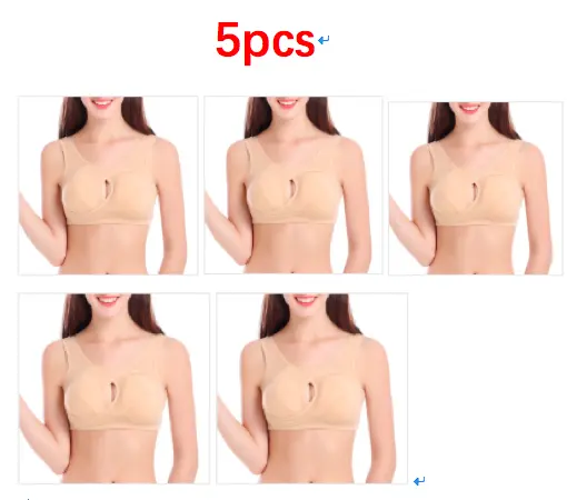 Plus Size Women Bra Ladies Cotton Quake-Proof