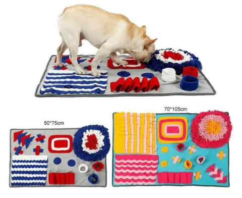 Pet Sniffing Pad Training Blanket Feeding Mat Dog Foraging