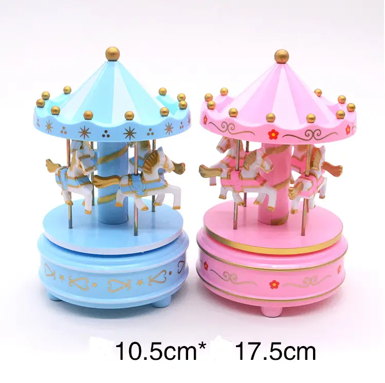 Carousel Ferris Wheel Music Box Cake Decoration Decoration