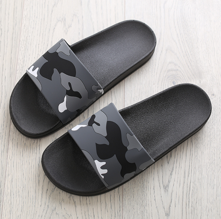Indoor Slippers Extra Large Men's Home Bathroom Slippers Sandals and Slips Extra Large Bathing Shoes Summer