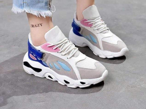 Ins super fire new Korean version of wild Harajuku women's shoes