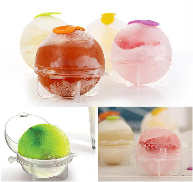 Creative spherical ice cream mold four