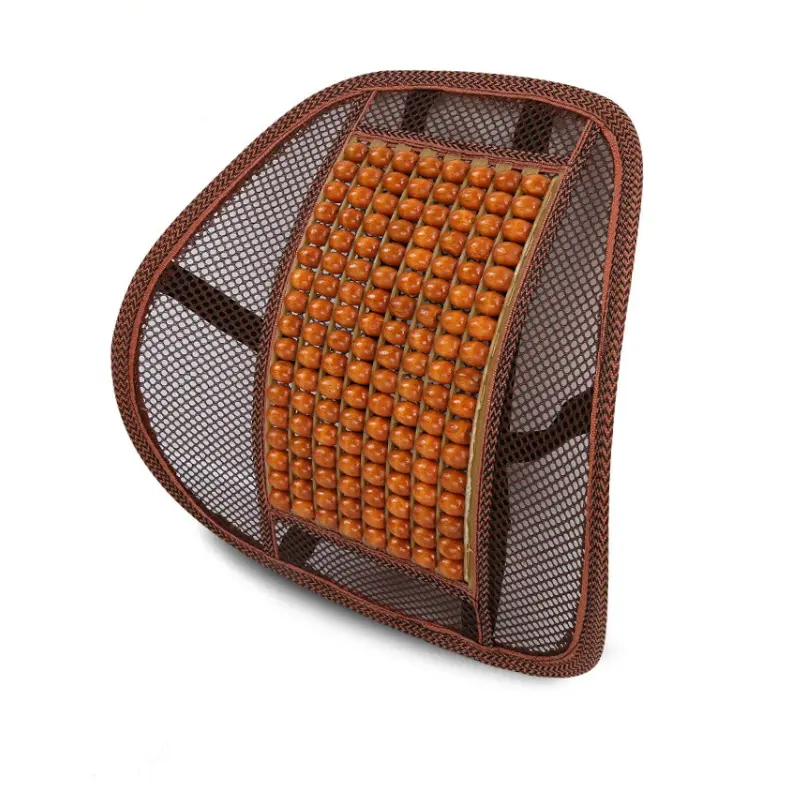 Car home dual-use breathable lumbar wooden beads