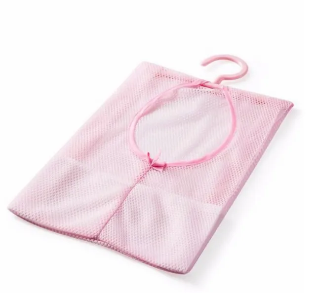 Storage net bag bathroom hanging bag Pink - Shop at LoveMi