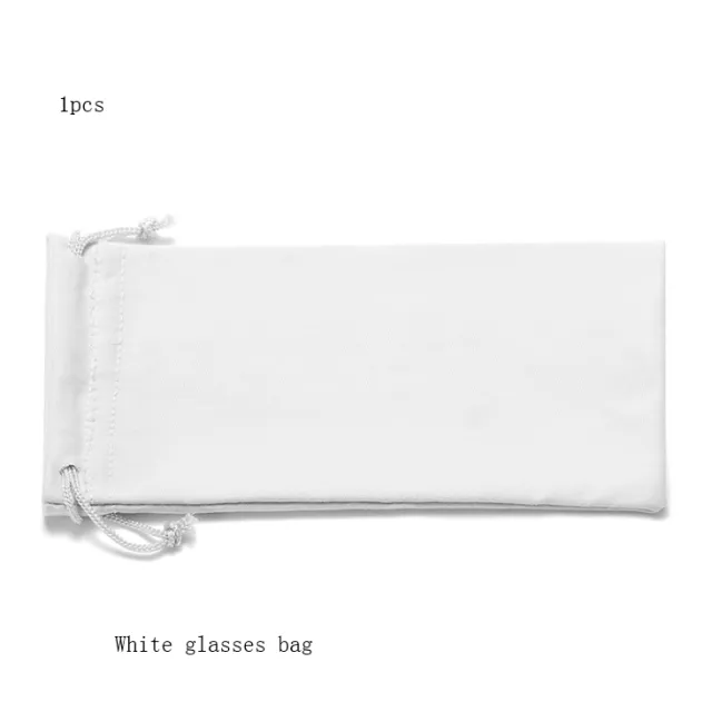 New glasses case set ladies fashion zenith cover box white leather glasses box Glasses Bag - Shop at LoveMi