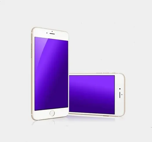 3D carbon fiber violet tempered glass film