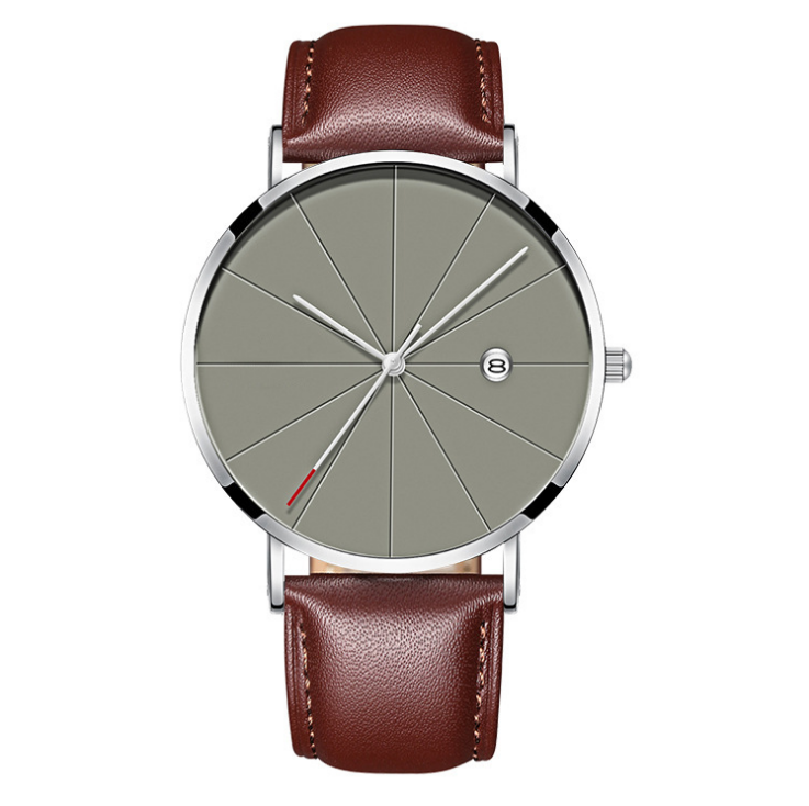 Simple calendar watch male creative waterproof quartz watch - Picture 9 of 18