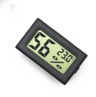 Embedded thermometer and hygrometer electronic digital thermometer and hygrometer indoor car refrigerator climbing pet digital display FY-11