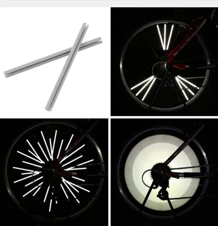 Colorful Spoke Bicycle Reflective Strip – image 2