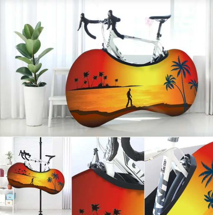 Bicycle Protective Cover Indoor Anti-dirty Anti-sand Tire Dust Storage