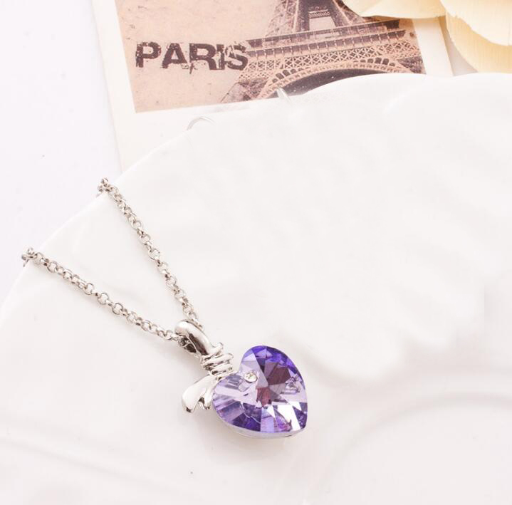 Crystal Necklace - Wholehearted Heart of the Sea Necklace