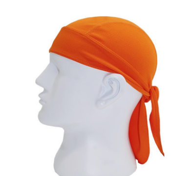 Quick-drying sweat-absorbent bicycle headband