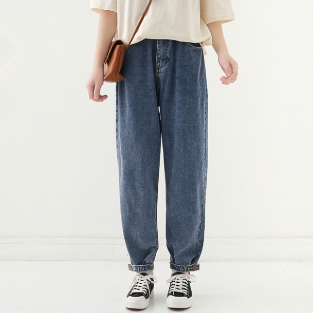 Recommended Knock On Slim Button Design Jeans Blue - Shop at LoveMi