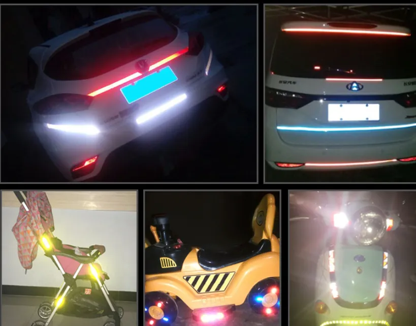 Car and motorcycle bicycle reflective stickers mountain bike luminous stickers dead fly bicycle wheel body sticker – image 4