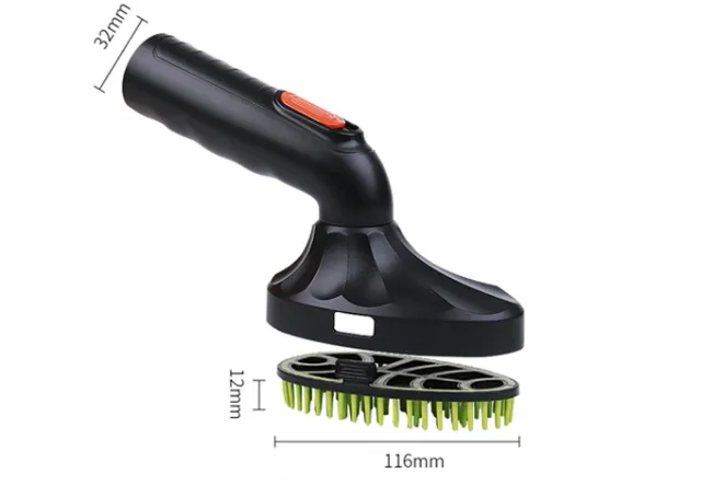 Vacuum cleaner accessories pet special tip brush long handle Black - Shop at LoveMi