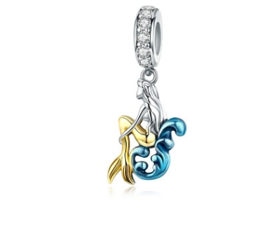 925 sterling silver beads accessories Mermaid - Shop at LoveMi