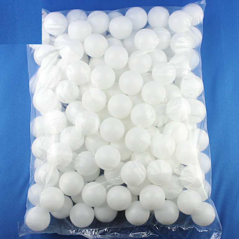 Bagged PE table tennis 40mm slotted table tennis