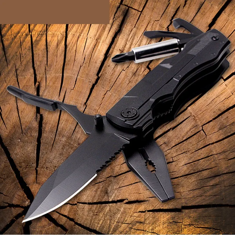 Special Multi-purpose Knife Clamp Portable Folding Tool Pliers Outdoor