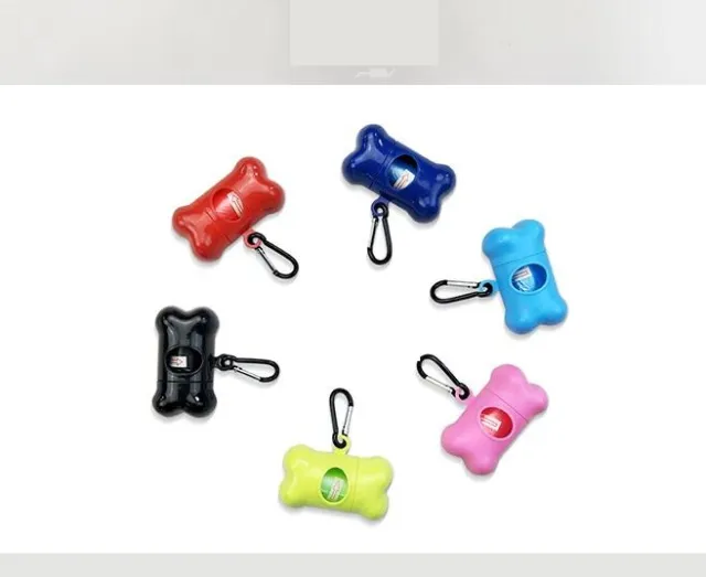 Pet cleaning supplies dog picking up pets picking up the toilet bone type shit clip pet garbage bag pick up the toilet bag Processor Ring And Opp - Shop at LoveMi