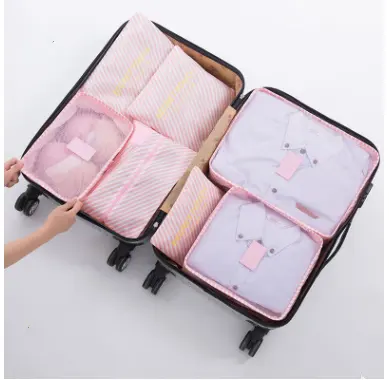 Durable Waterproof Nylon Packing Cube Travel Organizer