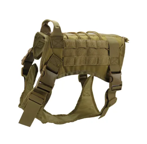 Tactical Large Dog Vest Dog Patrol Equipment Pet Dog