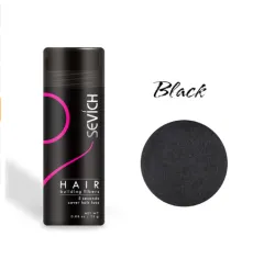 Hair Building Fibres Keratin Thicker Anti Hair Loss Products Concealer Refill Thickening Fibre Hair Powders Growth - 25G Black - View 1