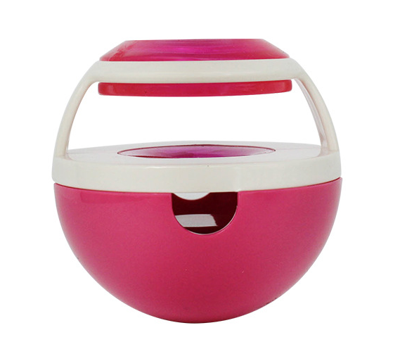 Dog tumbler leaking food ball educational toy slow food large dog to relieve stuffy pet Teddy intelligence toy Pink - Shop at LoveMi