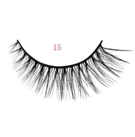 3D mink eyelashes 3 pairs of natural fiber long false eyelashes X15 - Shop at LoveMi